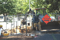 College Town Drive construction