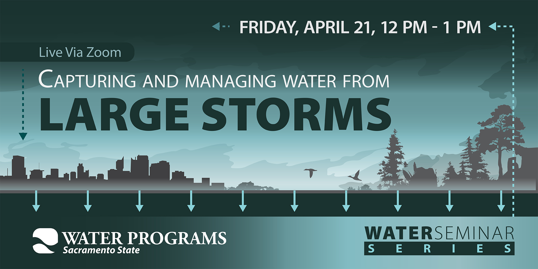 Water Seminar April 21, 2023, Capturing and Managing Large Storms